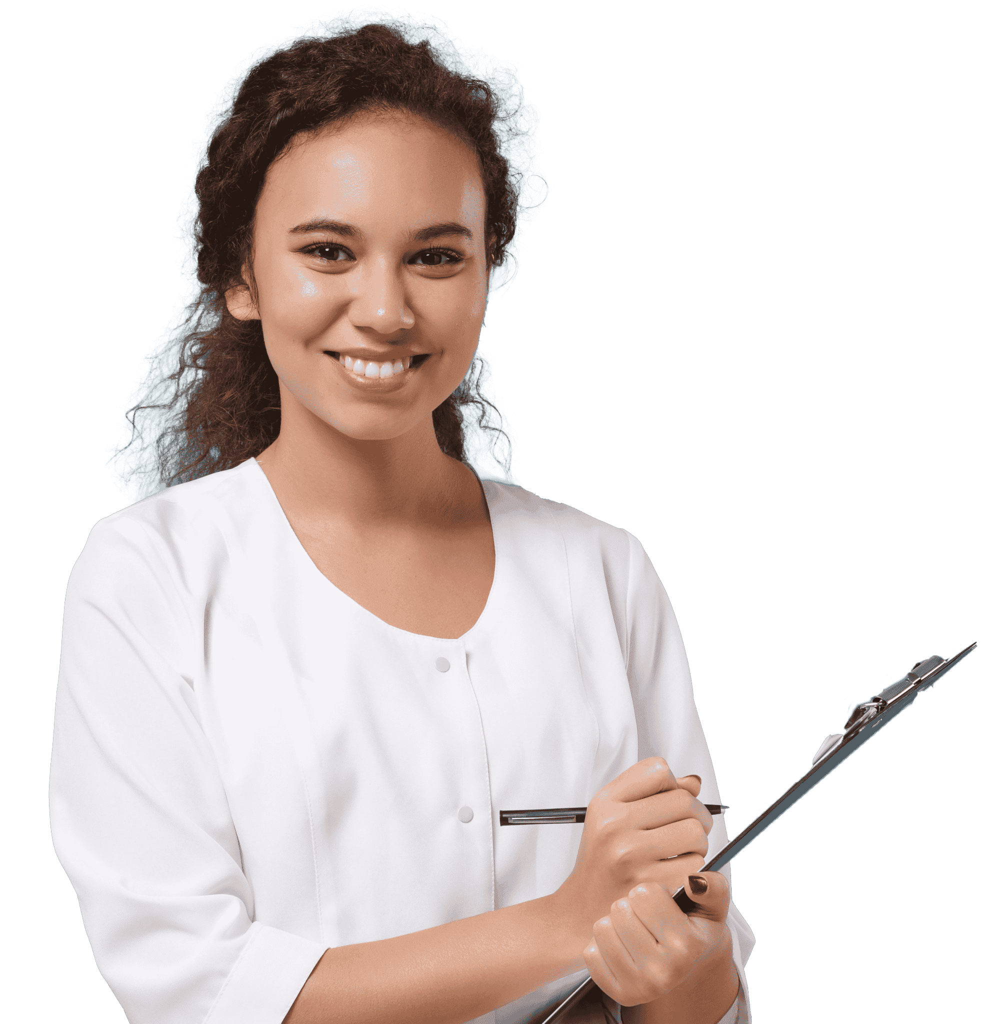 YOURmeds pharmacist with labels and charts